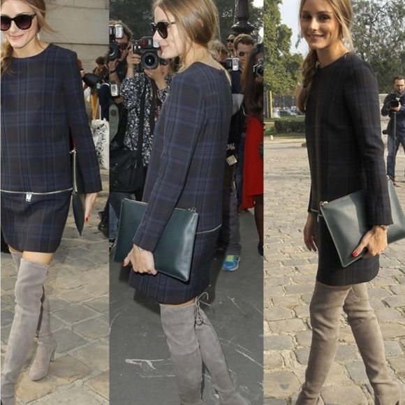 Stuart Weisman, Highland suede over knee boots - Picture 1 of 7